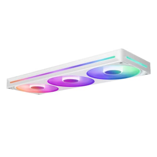 Nzxt F360 RGB Core White 360mm Single Frame Cabinet Fan